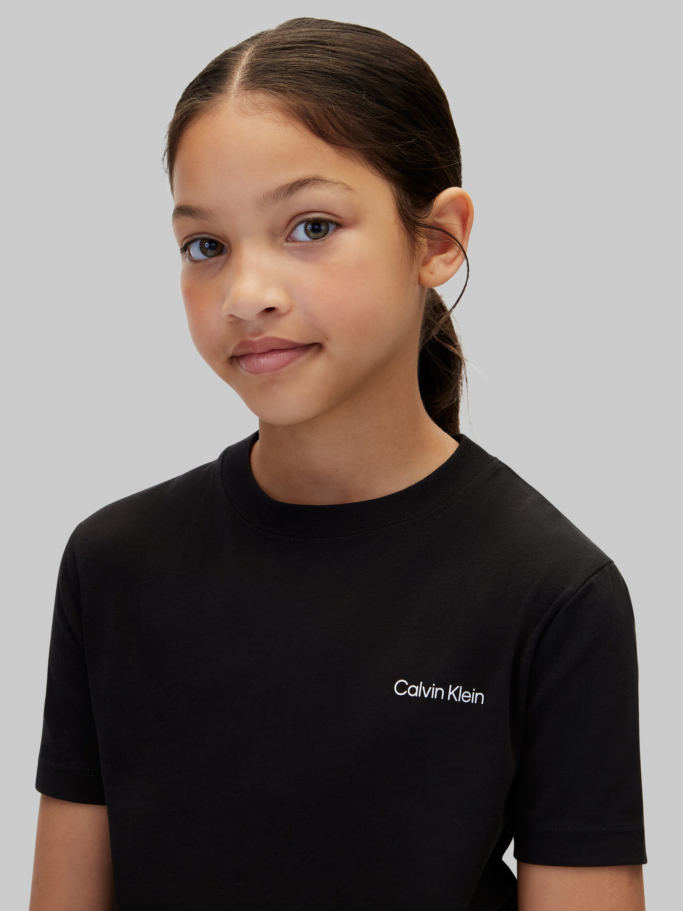 Calvin Klein Jeans Sweatshirt SMALL CHEST LOGO REGULAR Regular fit, Logoschriftzug – Bild 4 von 5