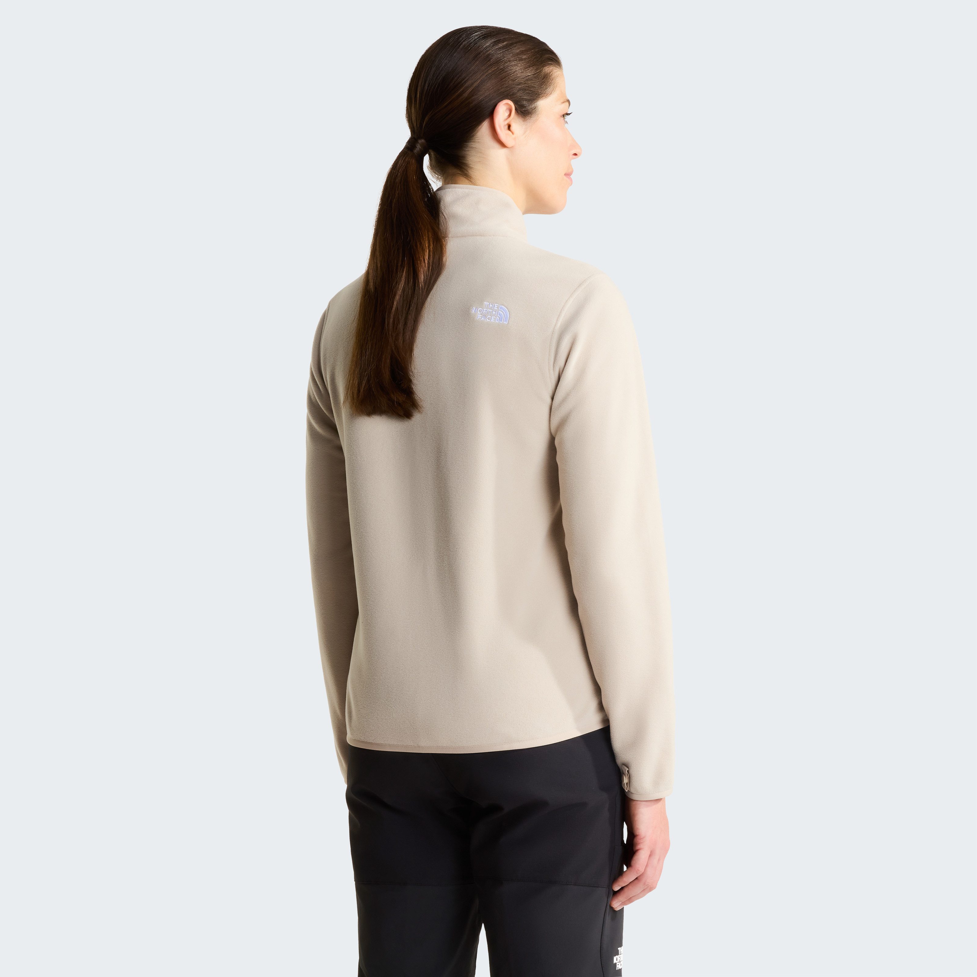 The North Face Fleecejacke W GLACIER FLEECE JACKET für Erwachsene, feuchtigkeitsabweisendes Material, sportlicher Stil