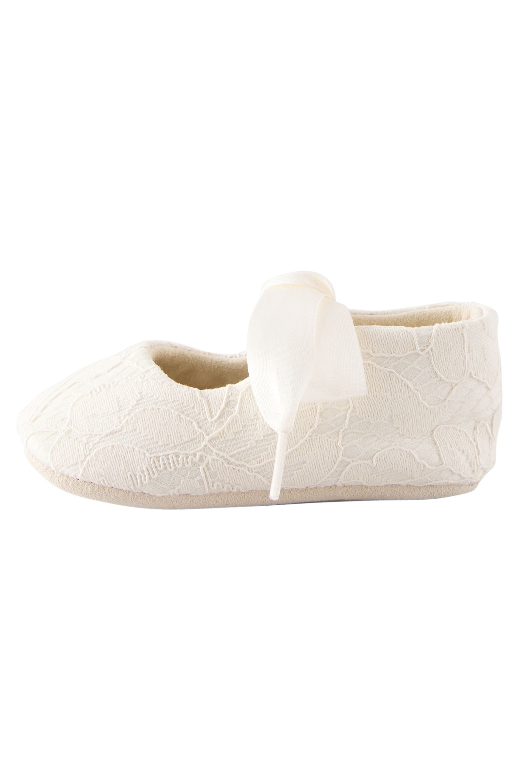 Next Festliche Baby Schuhe zum Binden Babystiefel – Bild 5 von 5