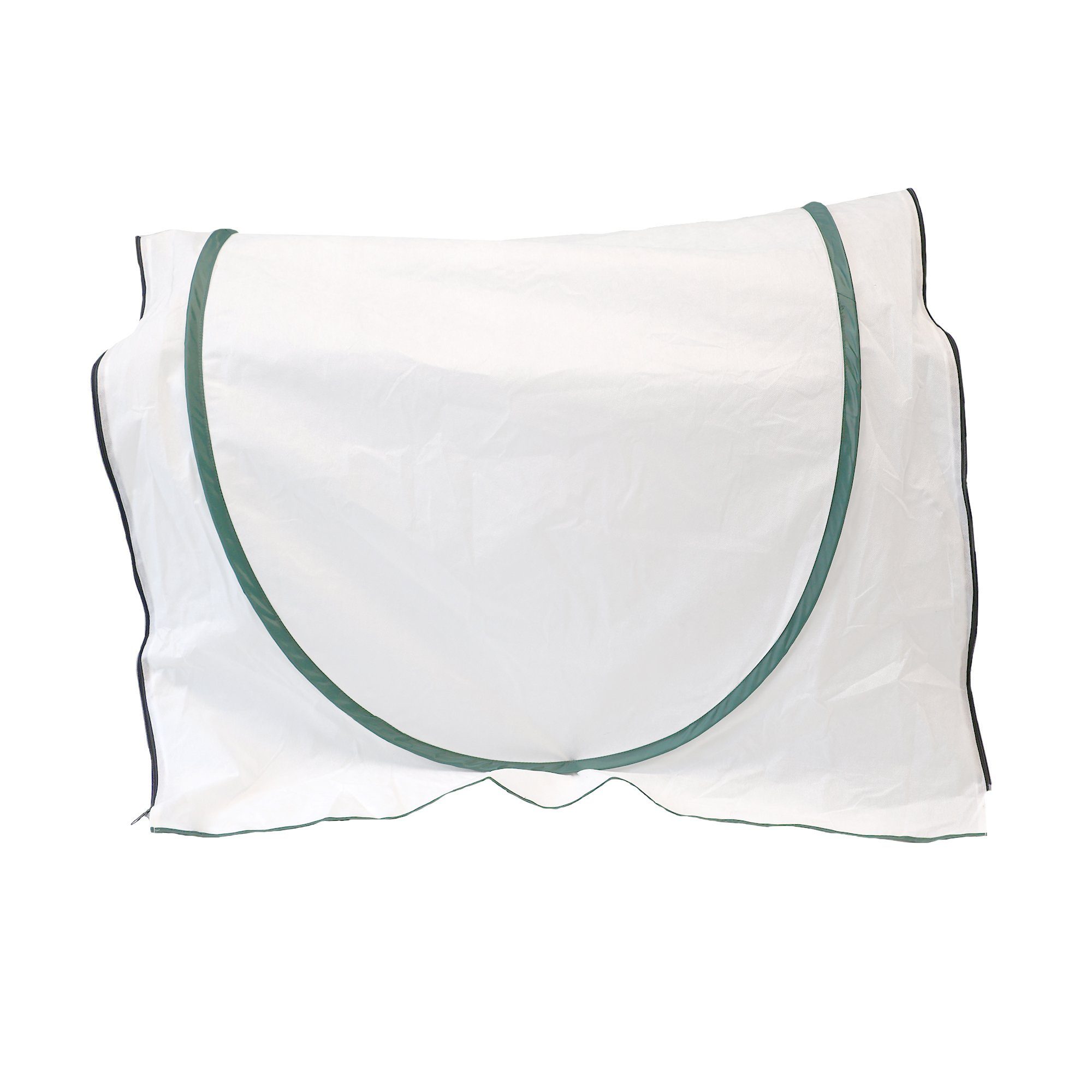 NATIV Winterschutzvlies Winterschutztunnel, erweiterbarer Kälteschutztunnel, Pop-Up Aufbau, erweiterbar