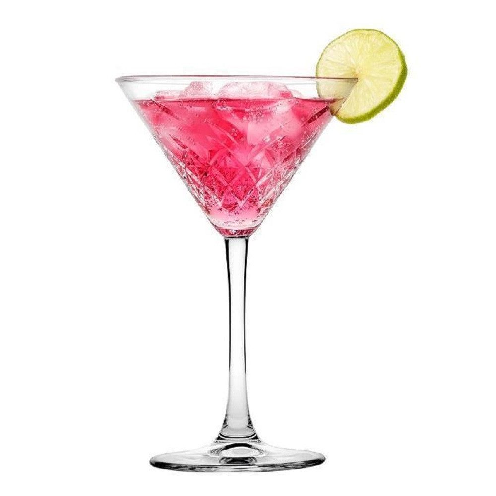 Pasabahce Cocktailglas Pasabahce Timeless Martiniglas XL 4er Set, Kristallglas