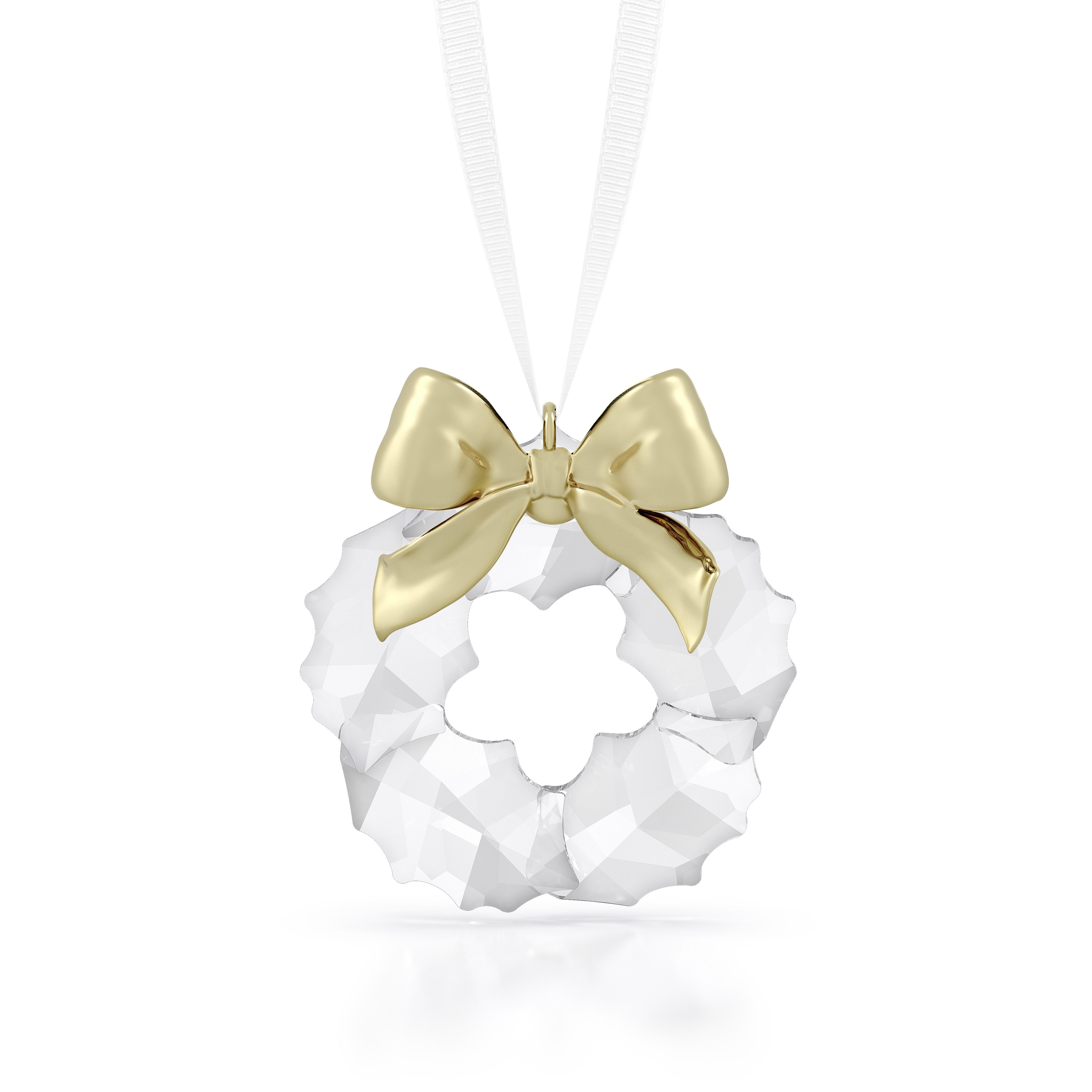 Swarovski Dekohänger Kristallfigur Sammelfigur Kranz Ornament (1 St), Swaro günstig online kaufen