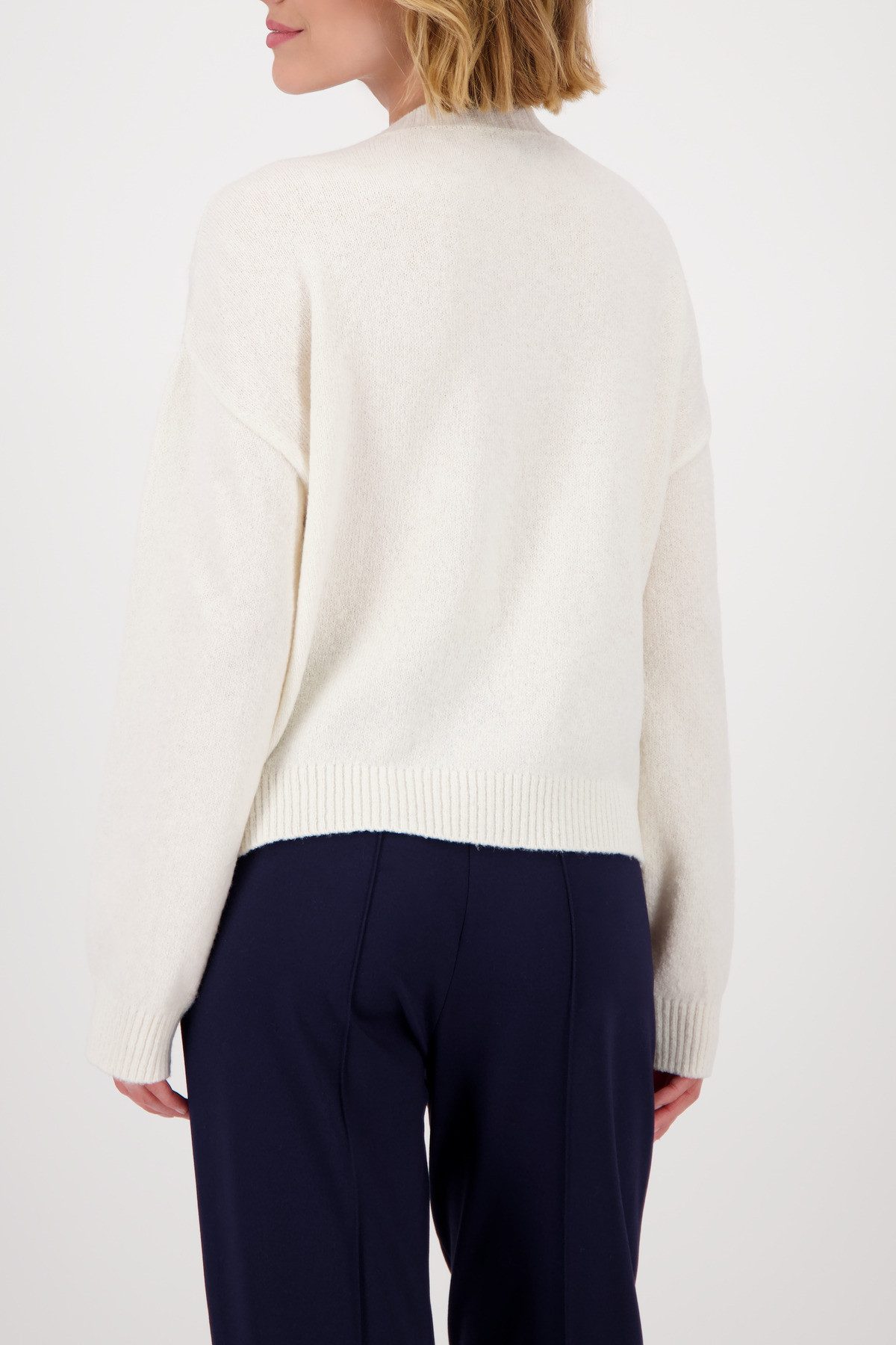 Monari Strickpullover Pullover Buchstaben Regular fit günstig online kaufen