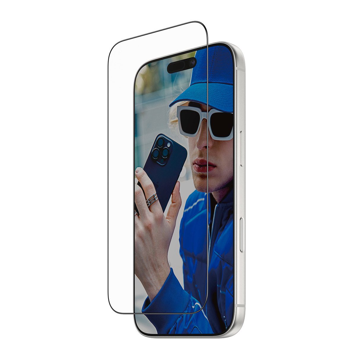 CARE by PanzerGlass Displayschutzglas Ultra-Wide Fit Screen Protector FASTFIT IN-A-BOX für Apple iPhone 17 Pro, Displayschutzfolie, Schutzfolie, Bildschirmschutz, kratz- & stoßfest