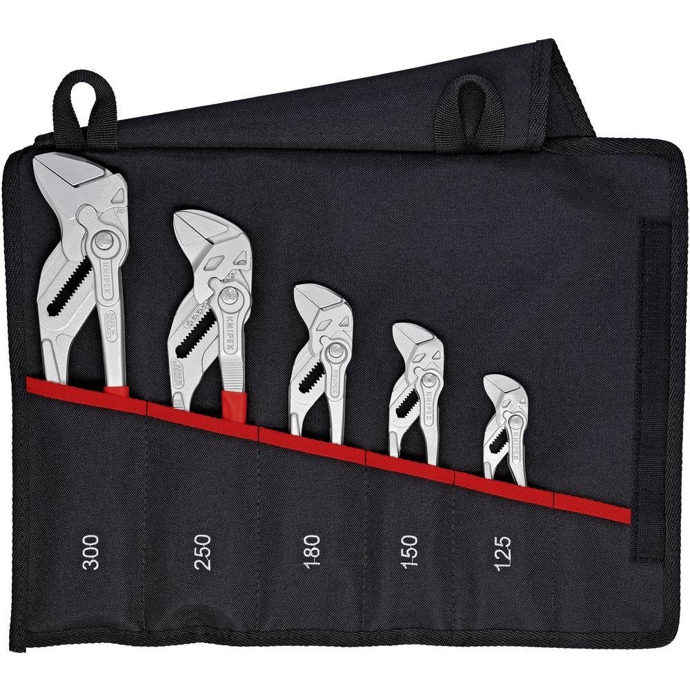 Knipex Zangenset Zangenschlüssel-Set 5 teilig 00 19 55 S4
