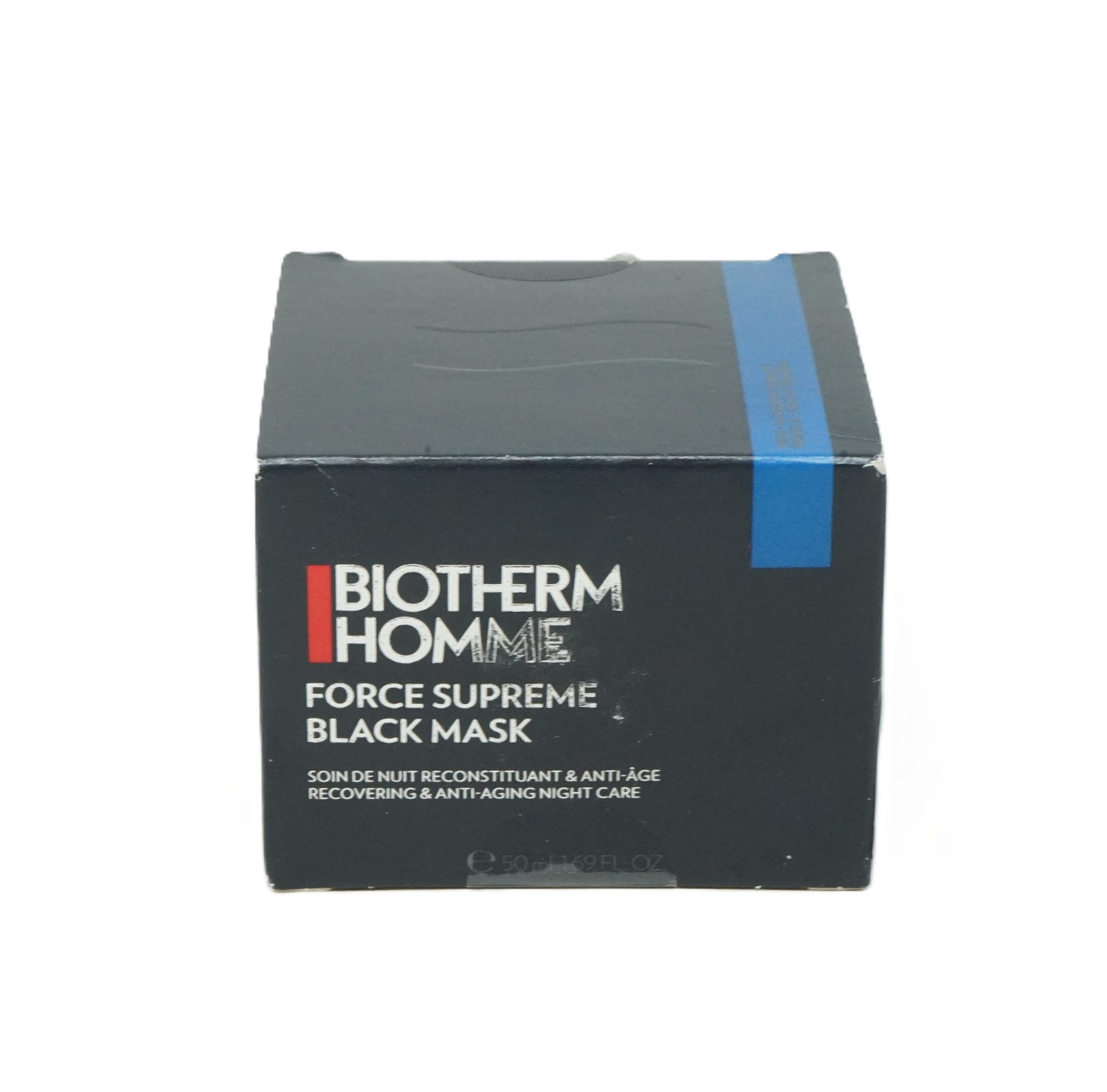 BIOTHERM Gesichtsmaske Biotherm Homme Force Supreme Black Maske 50 ml