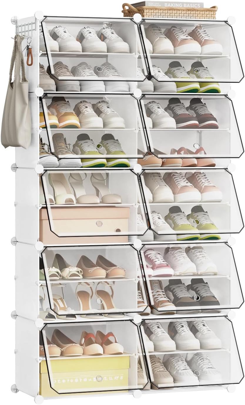 EUGAD Schuhbox (20 St), Schuhorganizer Schuhregal günstig online kaufen