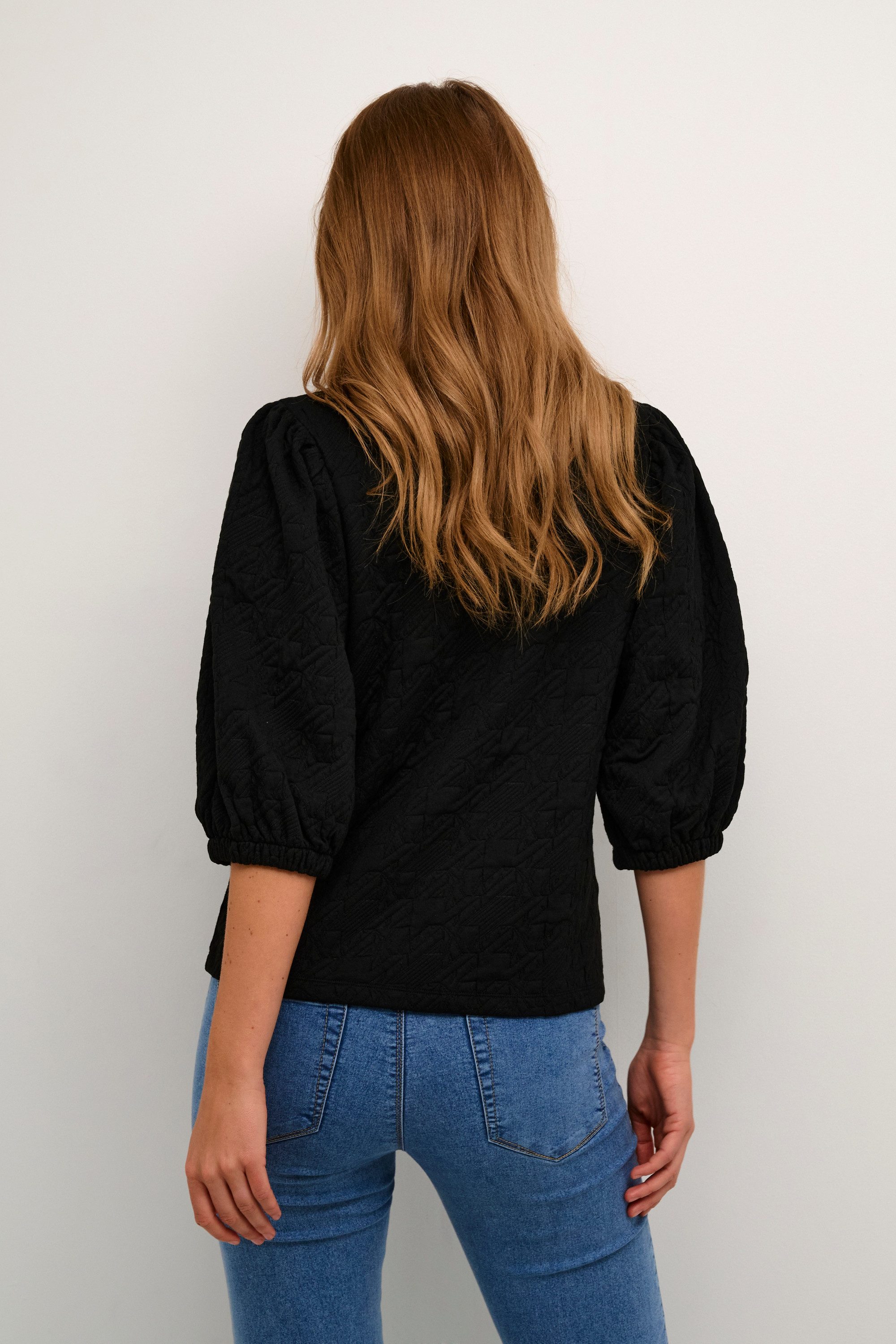 KAFFE Langarmbluse Langarm-Shirt KAjannis