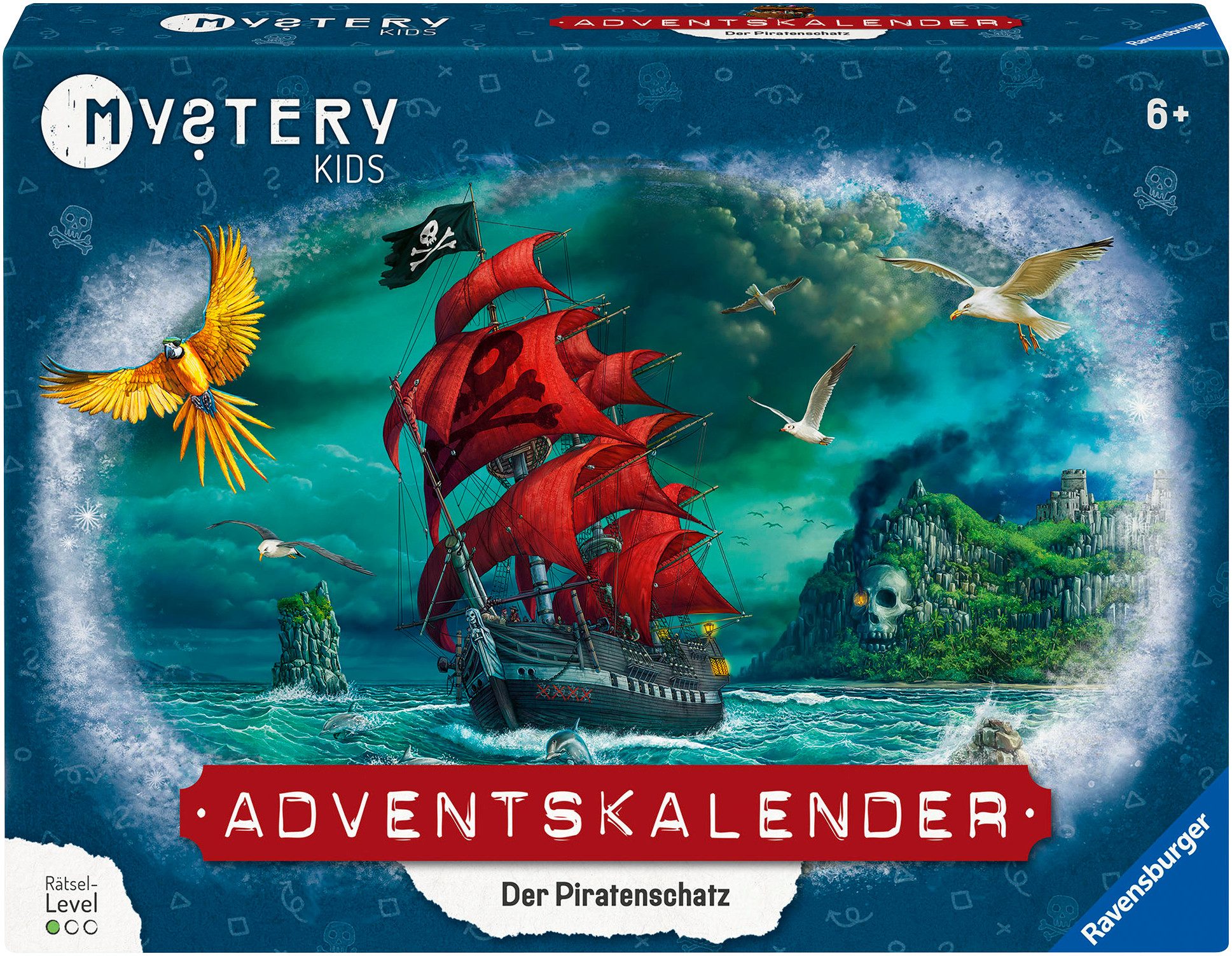Ravensburger Spielzeug-Adventskalender Mystery kids - Der Piratenschatz günstig online kaufen