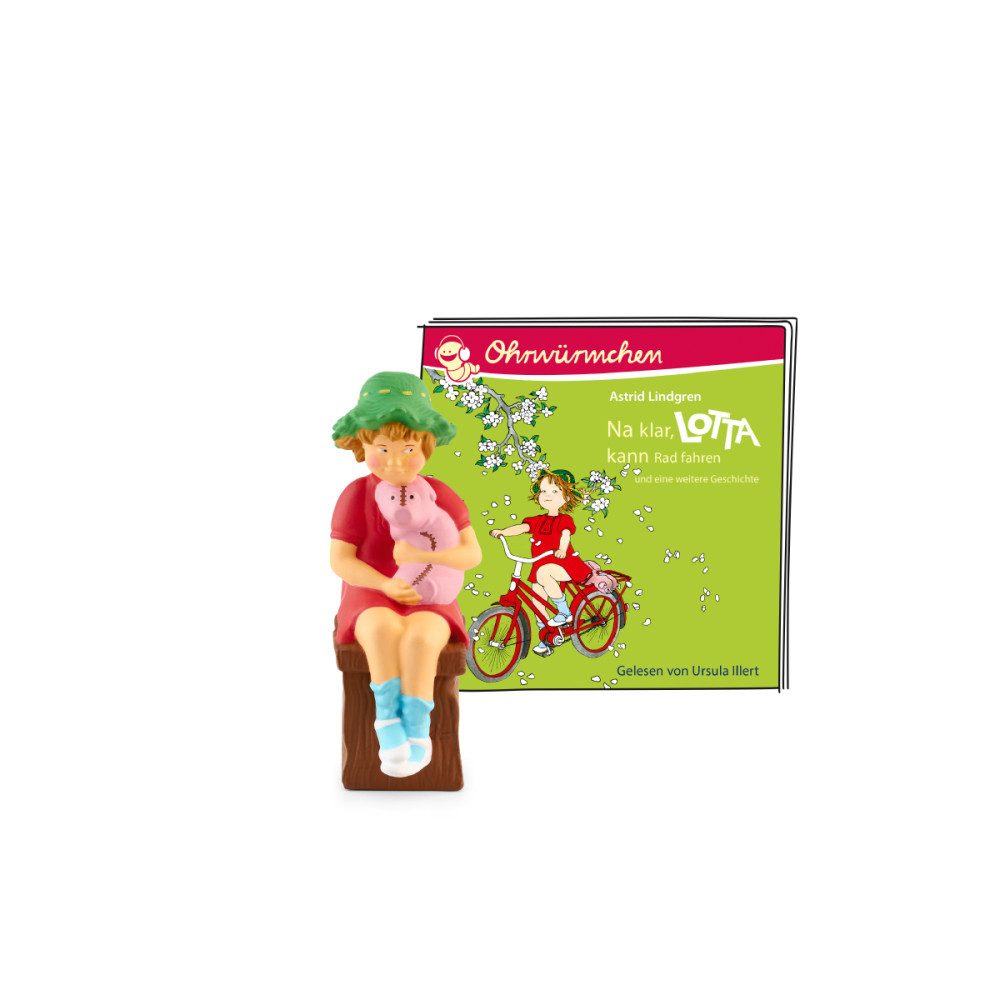 tonies H&ouml;rspielfigur Lotta - Na klar, Lotta kann Radfahren / Lotta zieht um H&ouml;rfigur