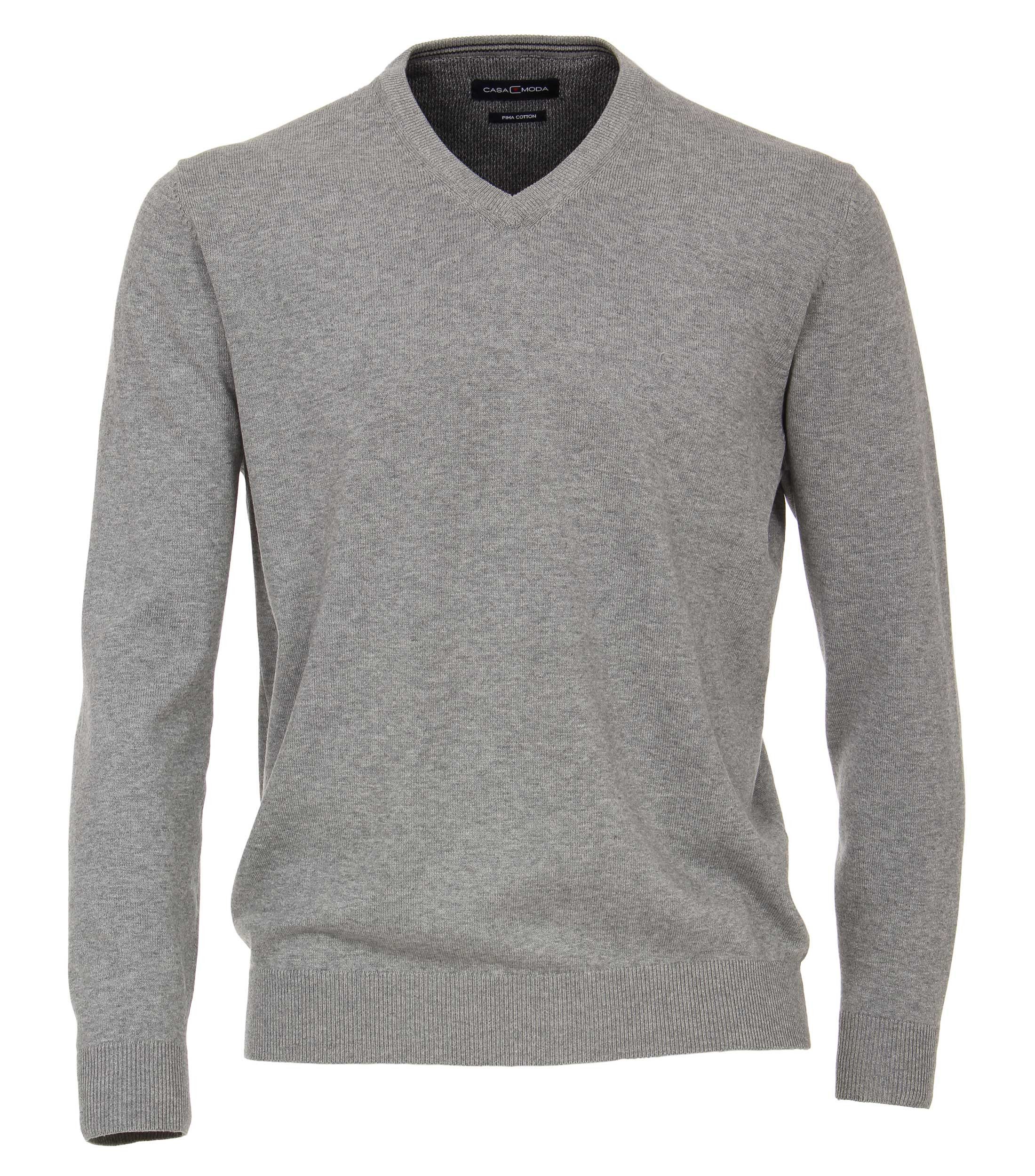 V-Ausschnitt-Pullover Basic