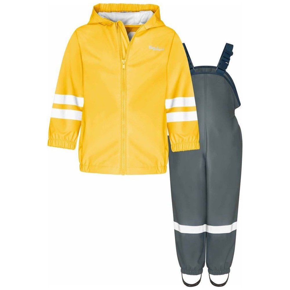Playshoes Regenjacke Regen-Set Latzhose Basic