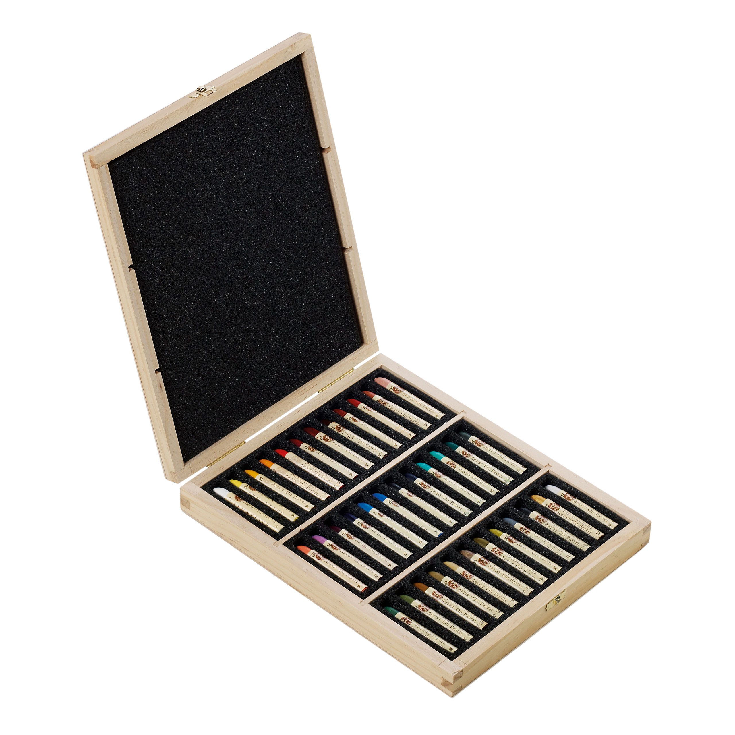 SENNELIER Ölfarbe Oil Pastels - Universal Holzkasten mit 36 Ölpastellen - N132518.36