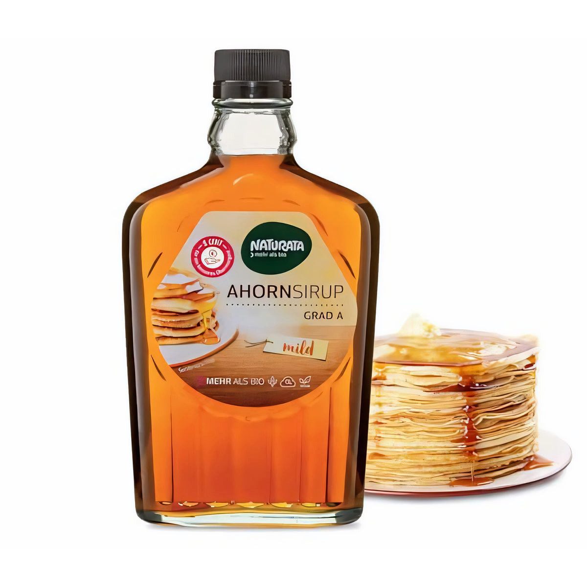 Natura Sirup Naturata Bio Ahorn-Sirup - Grad A - 375 ml