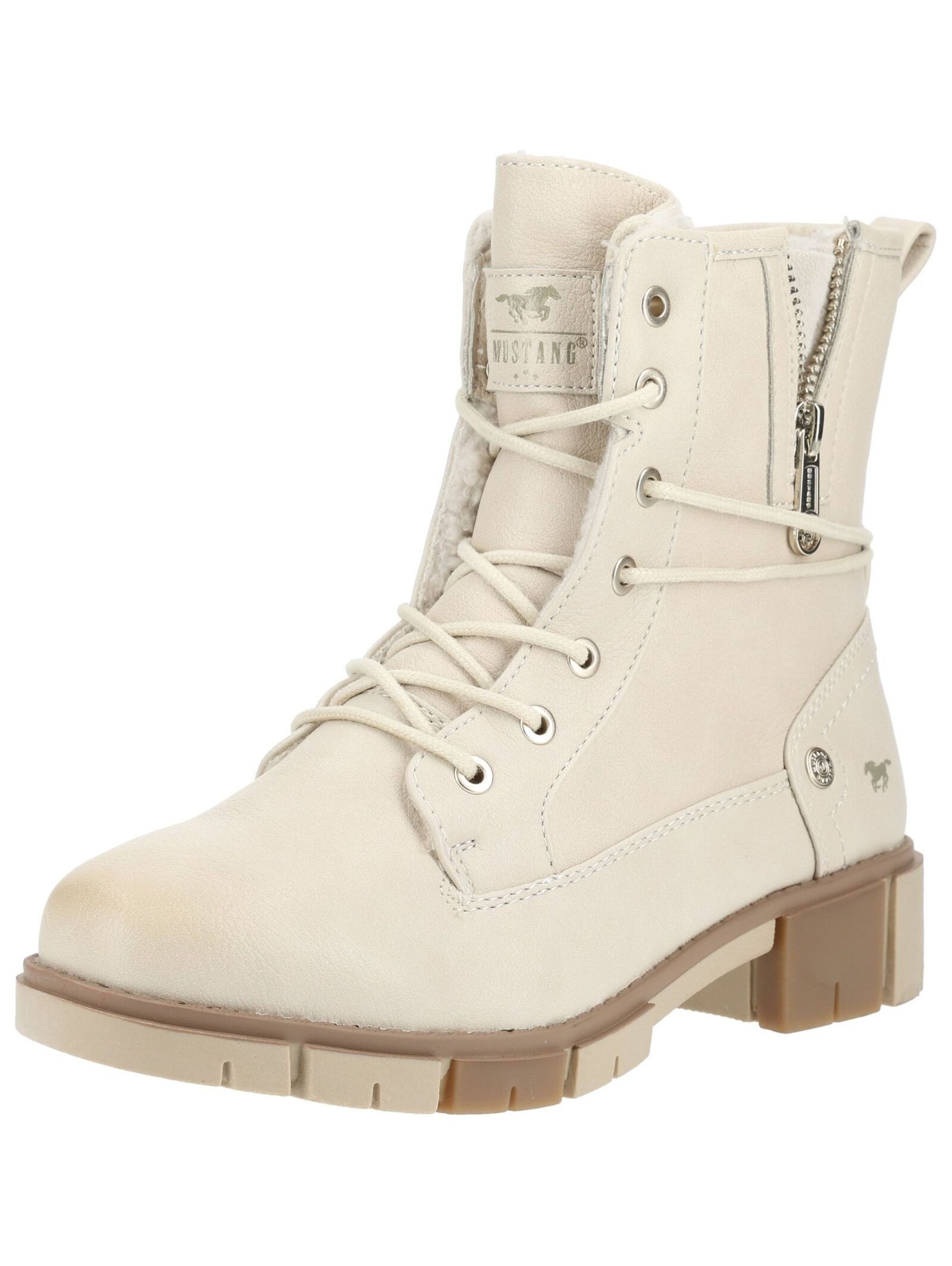 Mustang Shoes Mustang Shoes Stiefelette Lederimitat Schnürstiefelette
