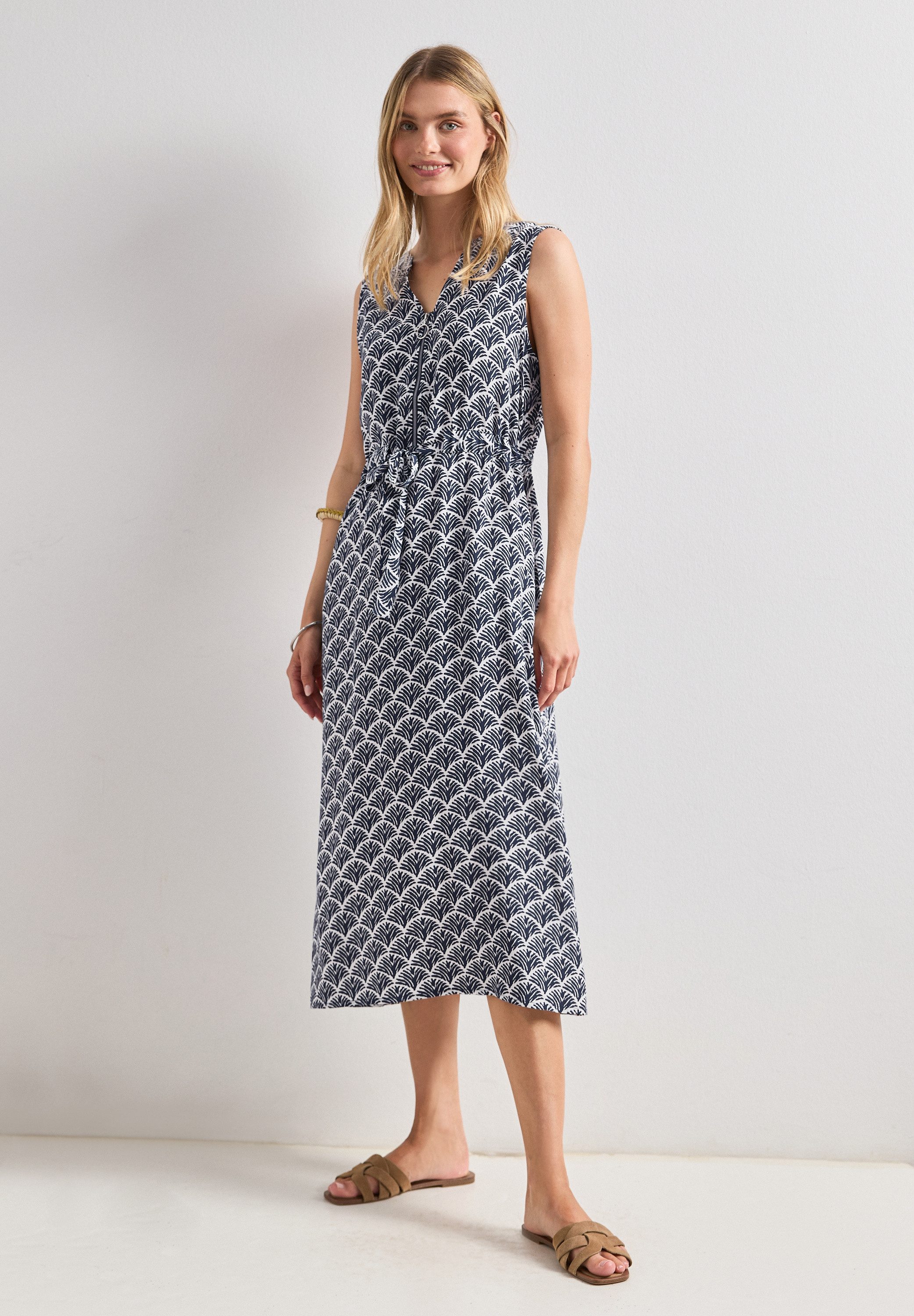 STREET ONE Midikleid aus Viskose
