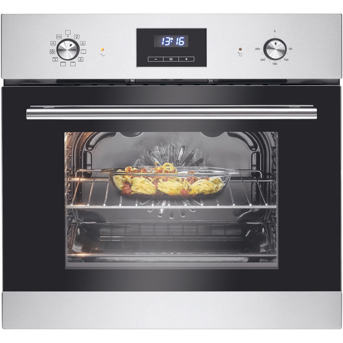 BOMANN Einbaubackofen EBO 7911, mit Heißluft & Umluftgrill, 56L Nutzinhalt