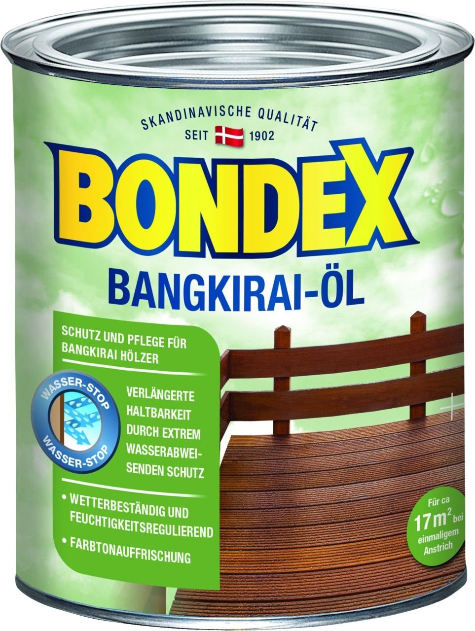 Öl Hartholzöl ml Bondex Bangkirai Bondex 750