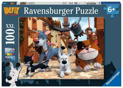 Ravensburger Puzzle Ravensburger - Idefix und die Unbeugsamen, 100 Teile, Puzzleteile
