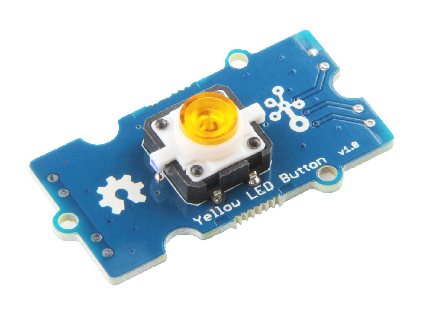 seeed Grove - LED Taster, gelb Adapter