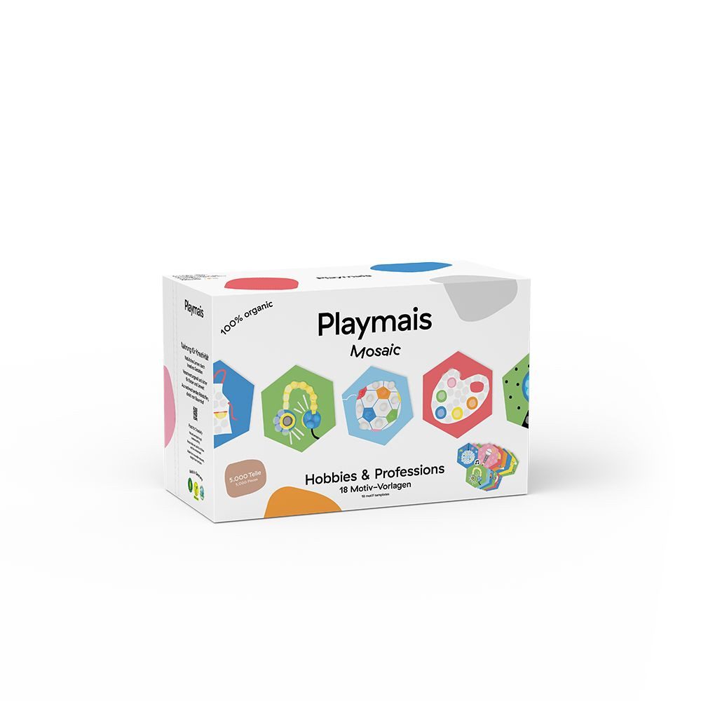 PlayMais Freizeittasche Playmais Mosaic Hobbys & Professions 18 Motiv-Vorlagen
