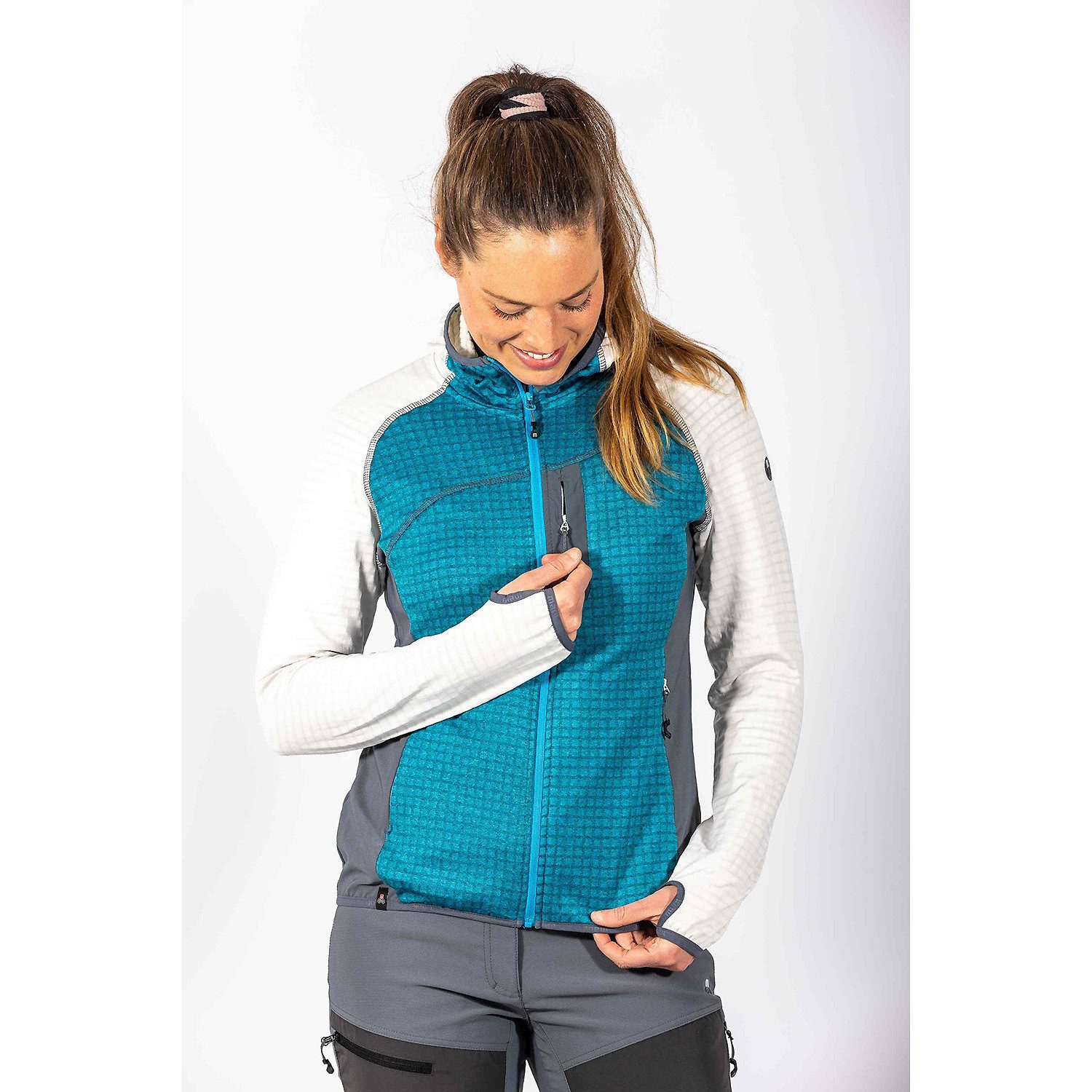 Maul Sport® Fleecejacke Stretchfleecejacke Chiemgau II mit Kapuze