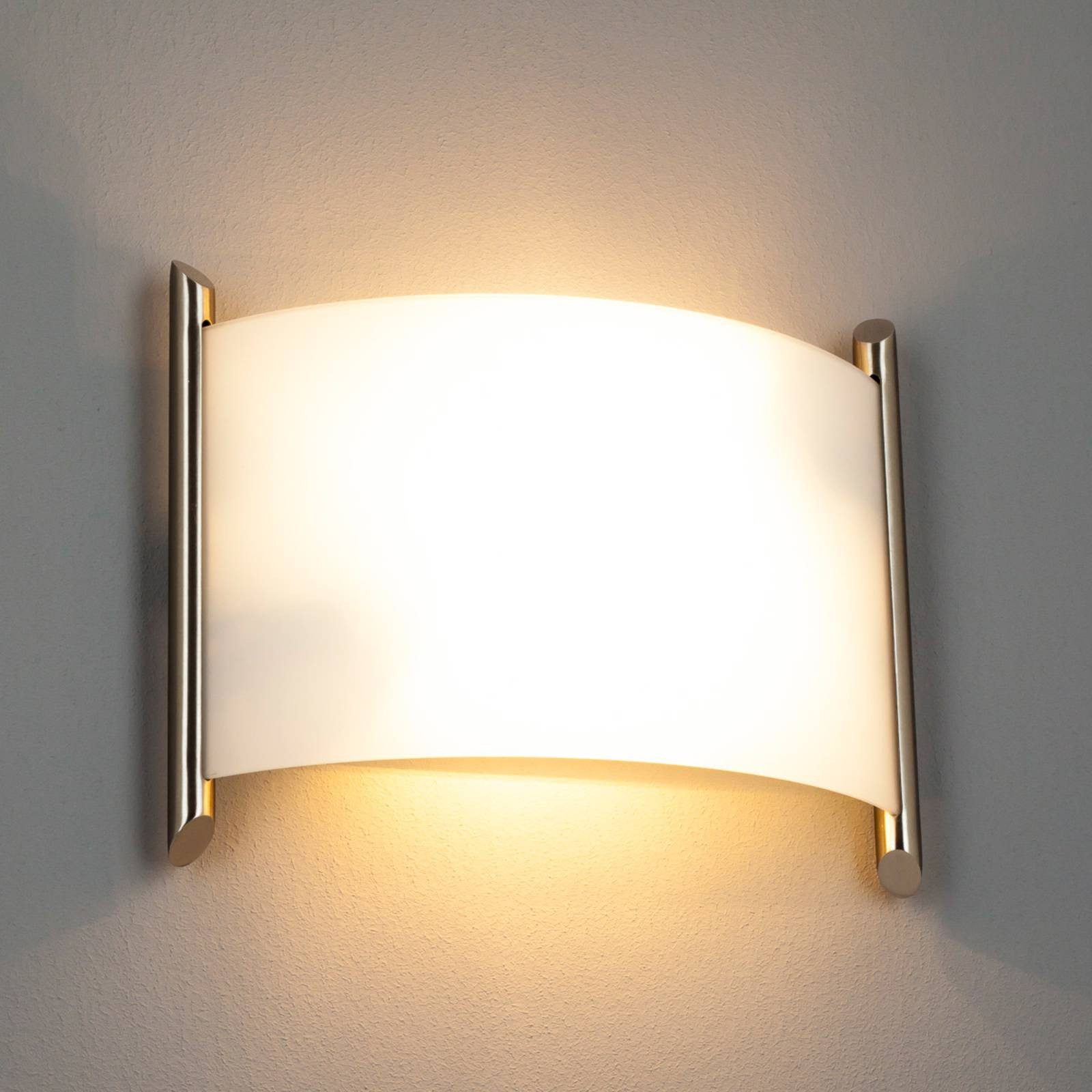 Lindby Wandleuchte Filippa, Metall, Weiß IP20, 2 x 15 W LED günstig online kaufen