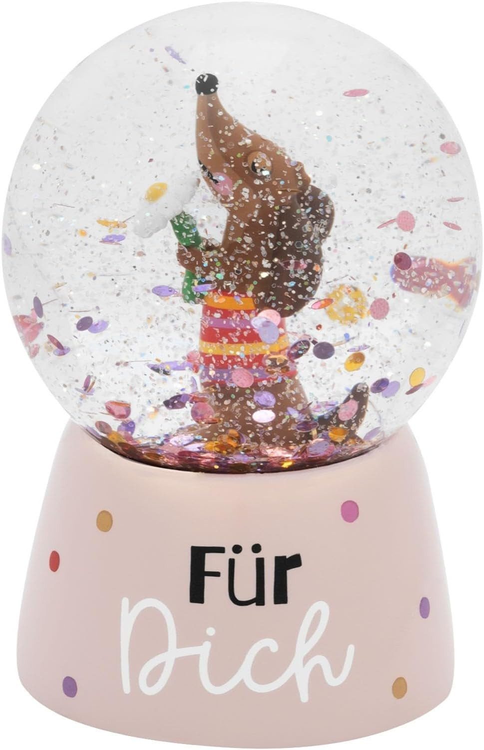 Sheepworld Schneekugel Traumkugel Glitzerkugel Schneekugel Geschenk Sheepworld DACKEL 75475