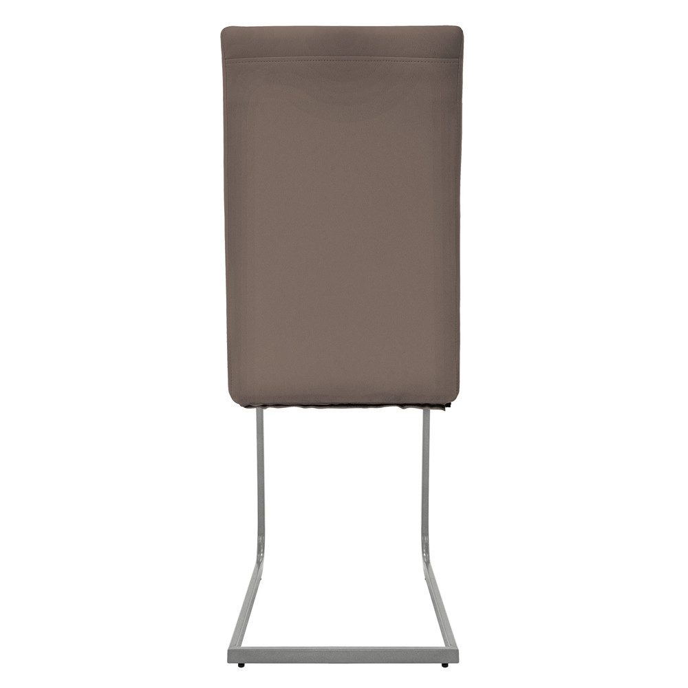 ML-DESIGN Stuhl Esszimmerstühle Schwingstühle mit Rückenlehne Design Küchenstühle (2 St), Polsterstuhl Freischwinger 2er Set Küchenstuhl bis 120kg Kunstleder – Bild 4 von 5