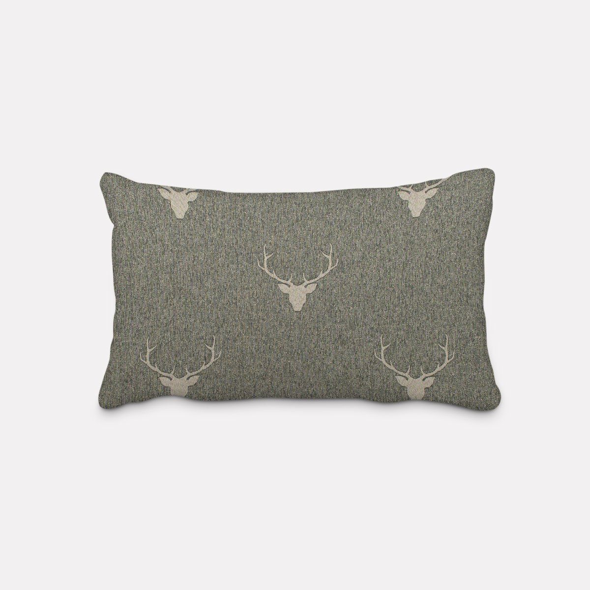 SCHÖNER LEBEN. Dekokissen Kissenhülle Jacquard Hirschkopf günstig online kaufen