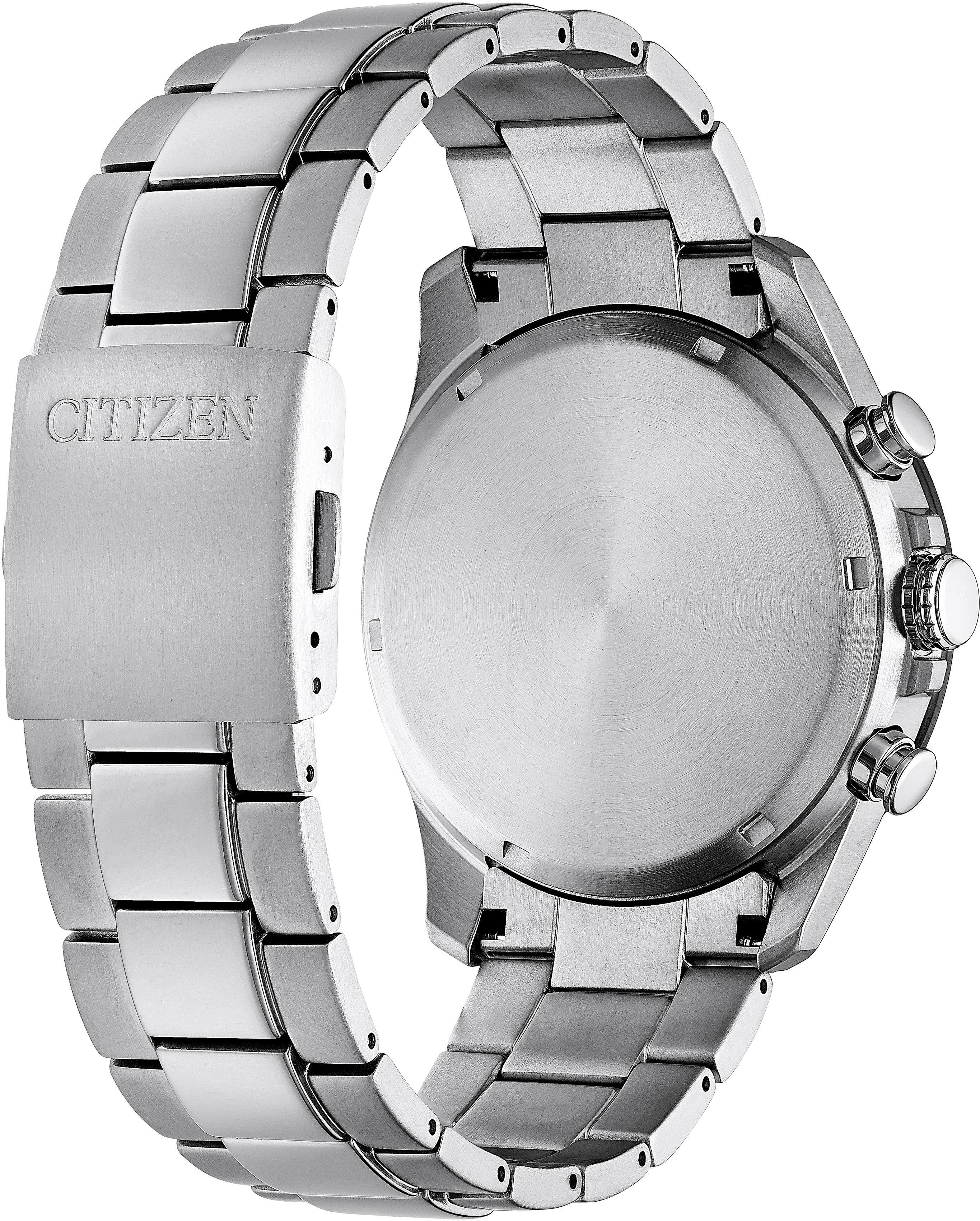 Citizen Chronograph CA4444-82L, Armbanduhr, Herrenuhr, Solar, Titan, Stoppfunktion