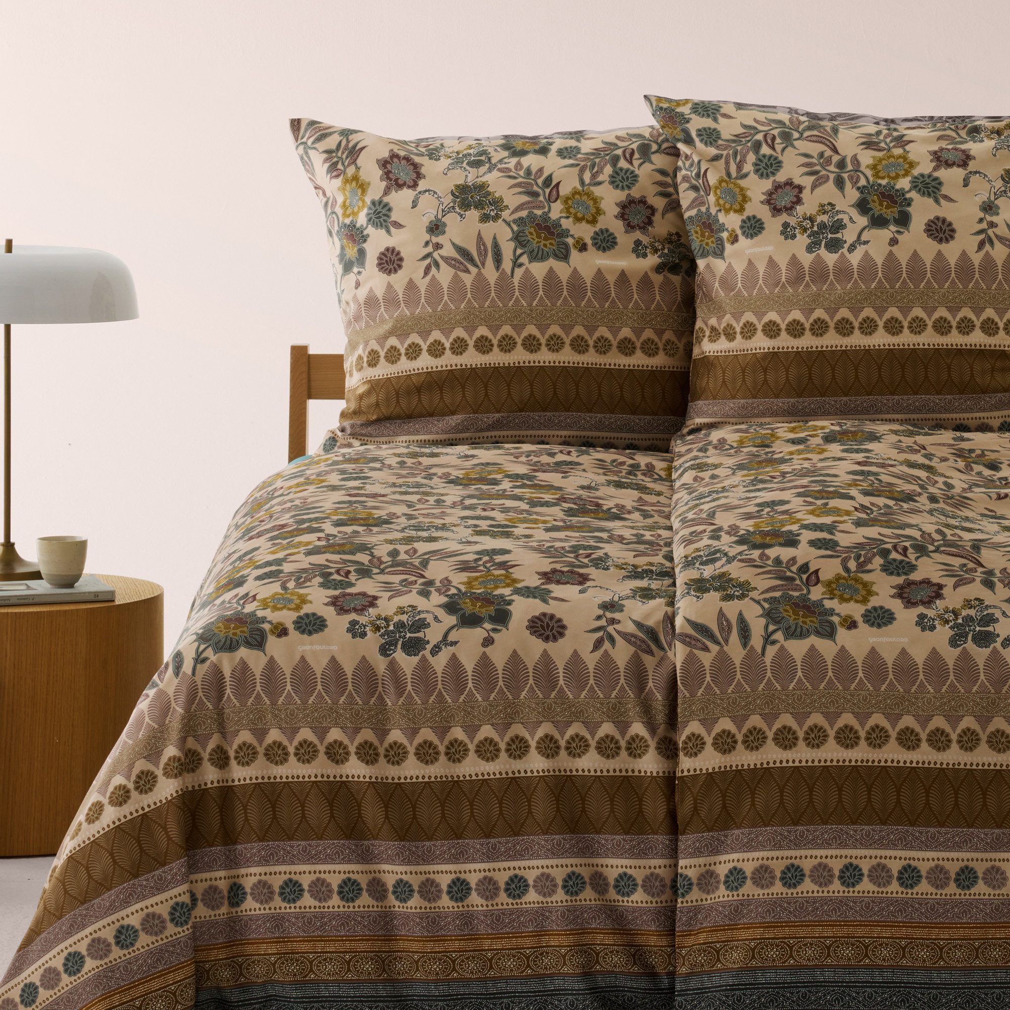 Bassetti Bettwäsche Bettwäsche "Varigotti", Mako-Satin, Feinsatin Paisley/Blumen/Ornamente