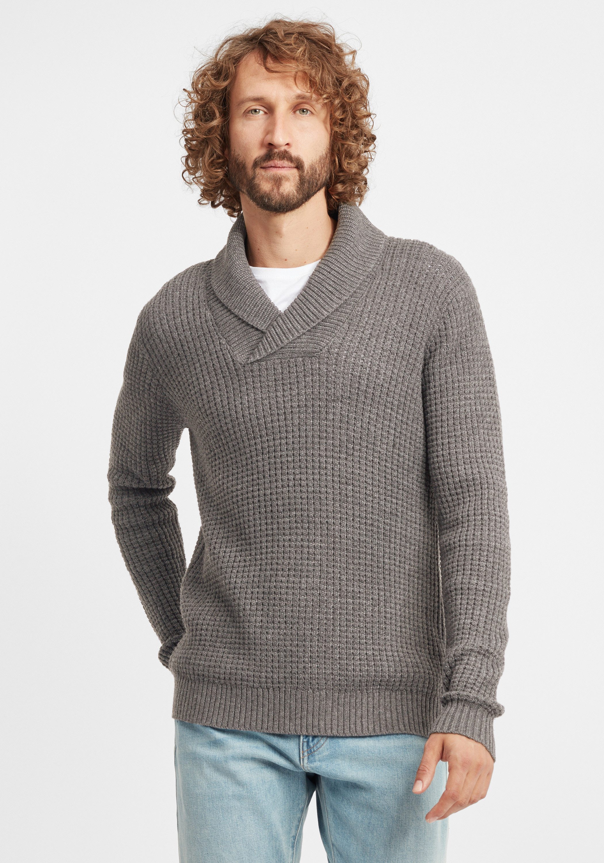 !Solid Strickpullover SDMapari Strickpulli aus Grobstrick