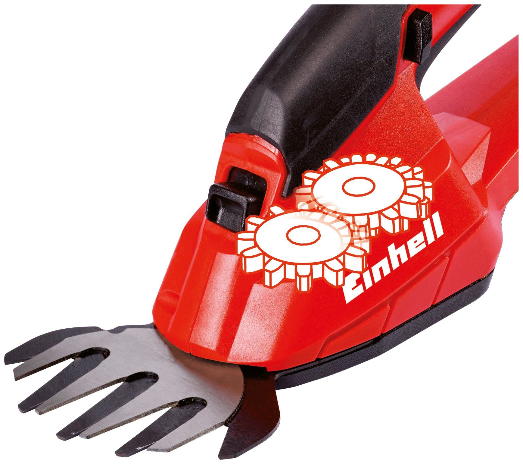 Einhell Akku-Gras- und Strauchscherenset GC-CG 18 Li-Solo, 10/20 cm Arbeitsbreite, ohne Akku – Bild 4 von 5