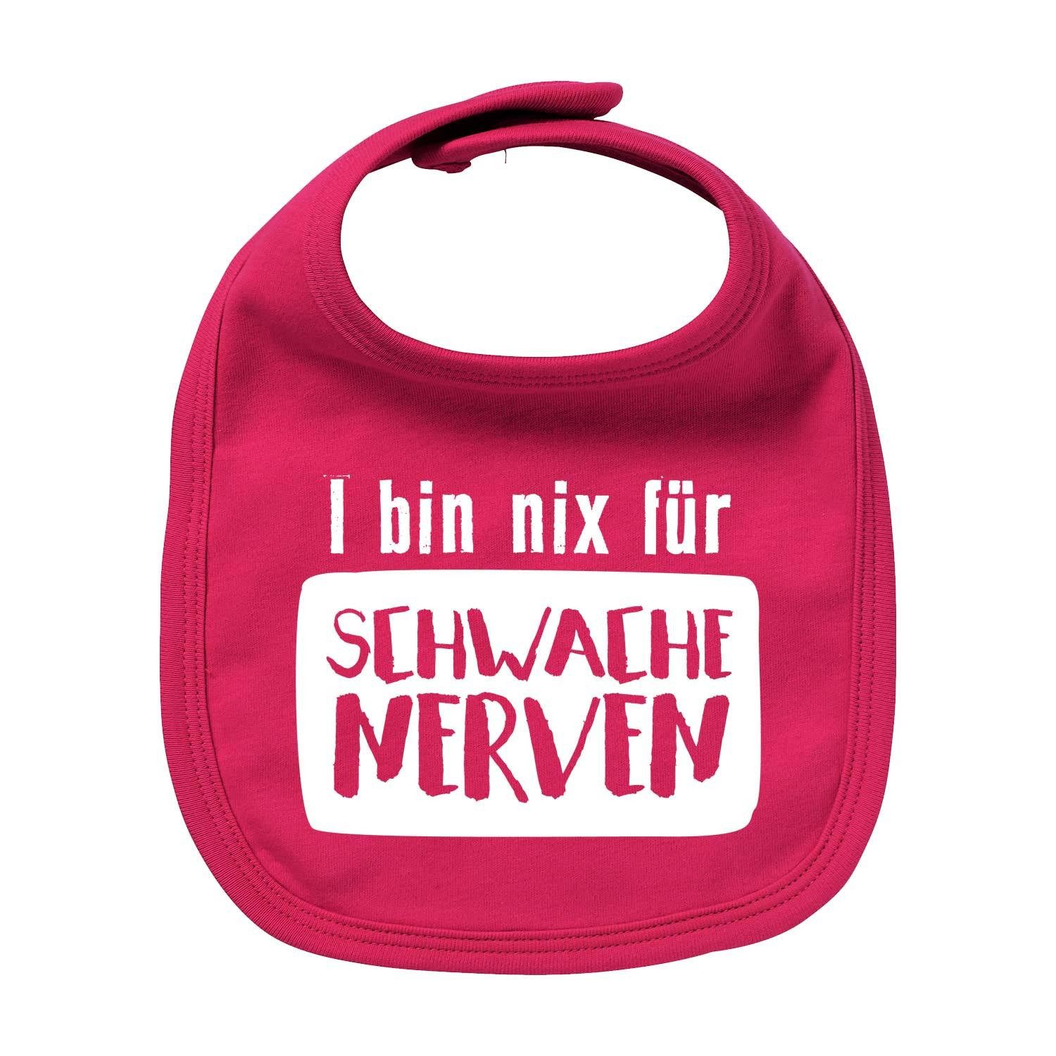 Bavariashop Lätzchen Lätzchen "nix für schwache Nerven"