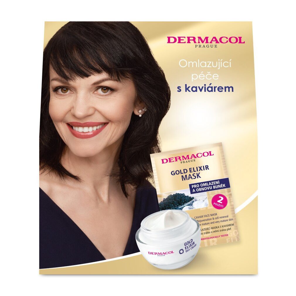 Dermacol Hautpflege-Set Gold Elixir II Geschenkset.