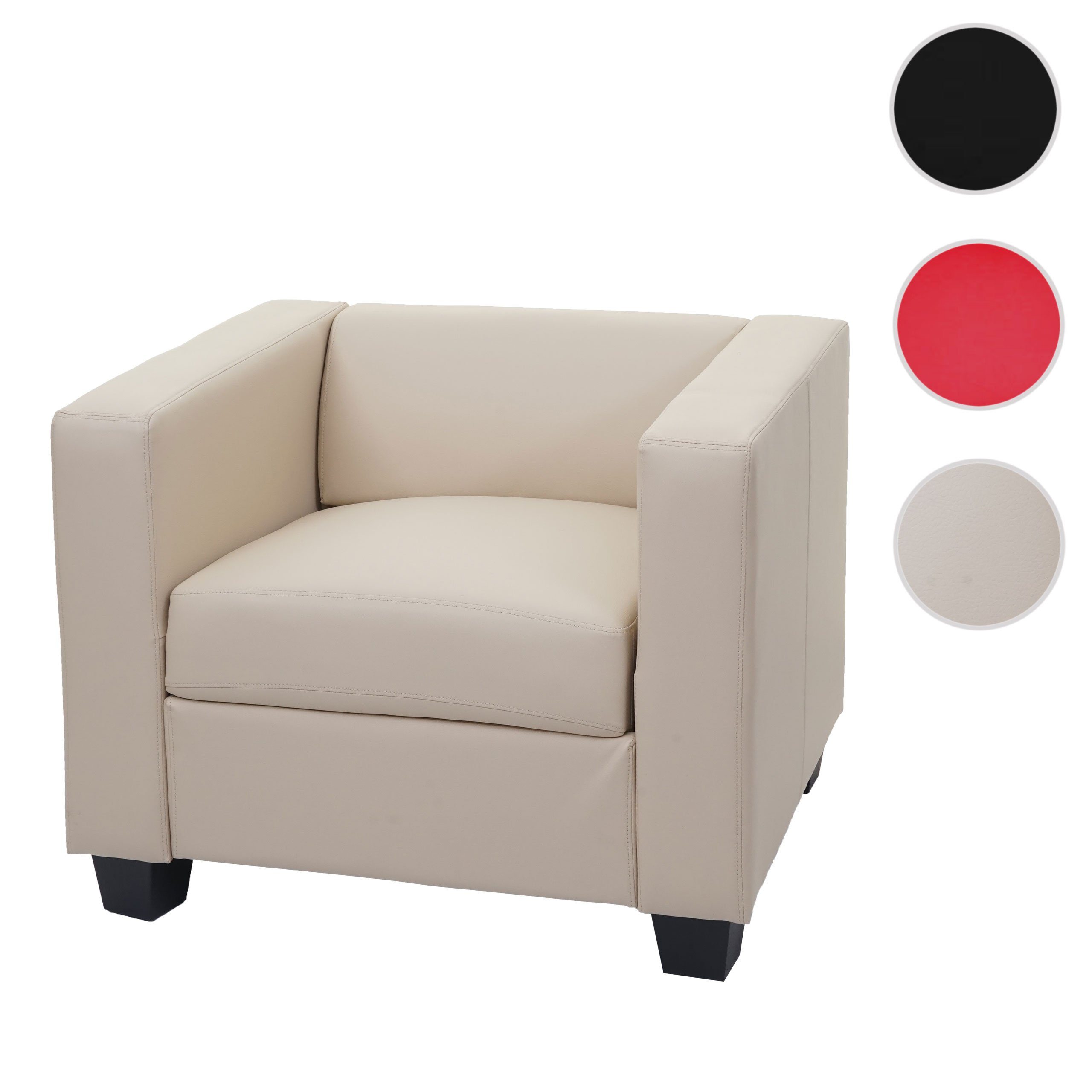 MCW Sessel Lille-L, Bequeme Sitzpolsterung, Lounge-Stil, günstig online kaufen