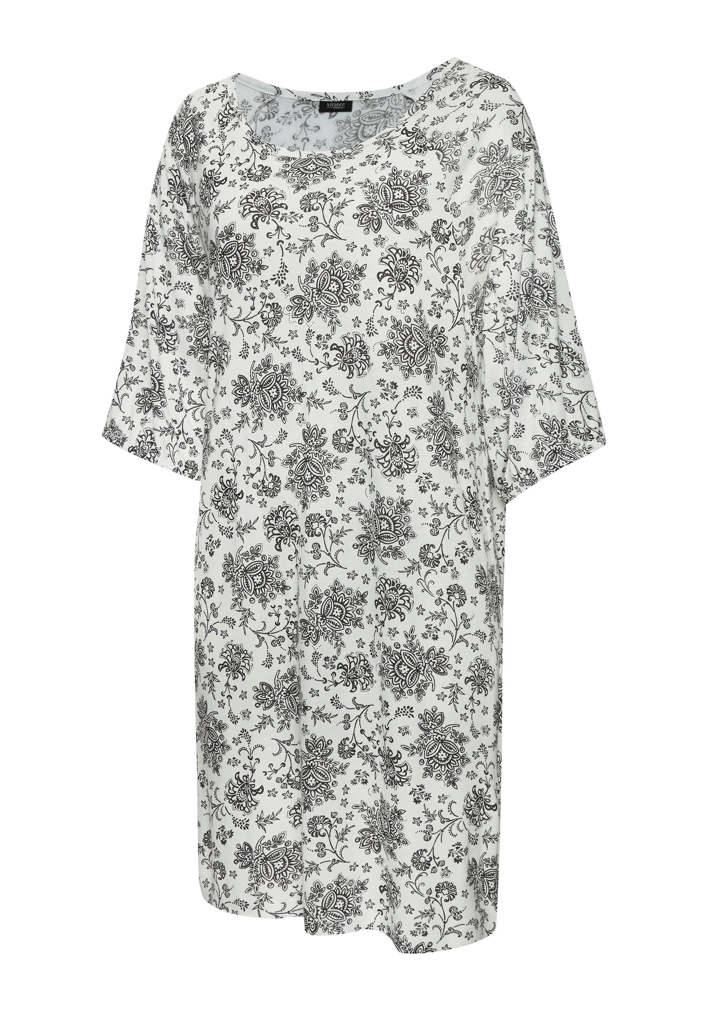 Vivance Dreams Nachthemd mit Paisleymuster