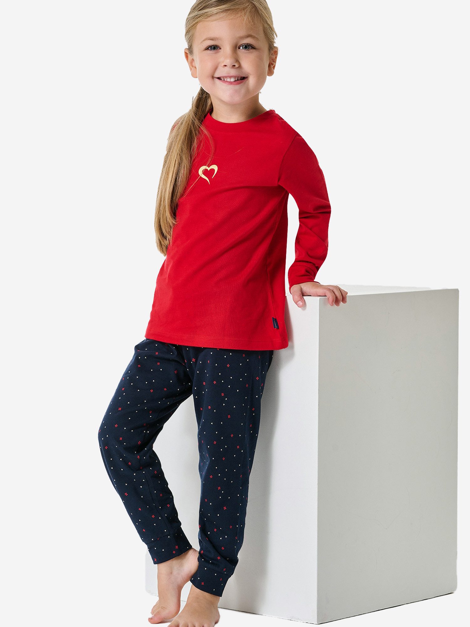 Schiesser Pyjama Family (2 tlg) schlafanzug schlafmode bequem