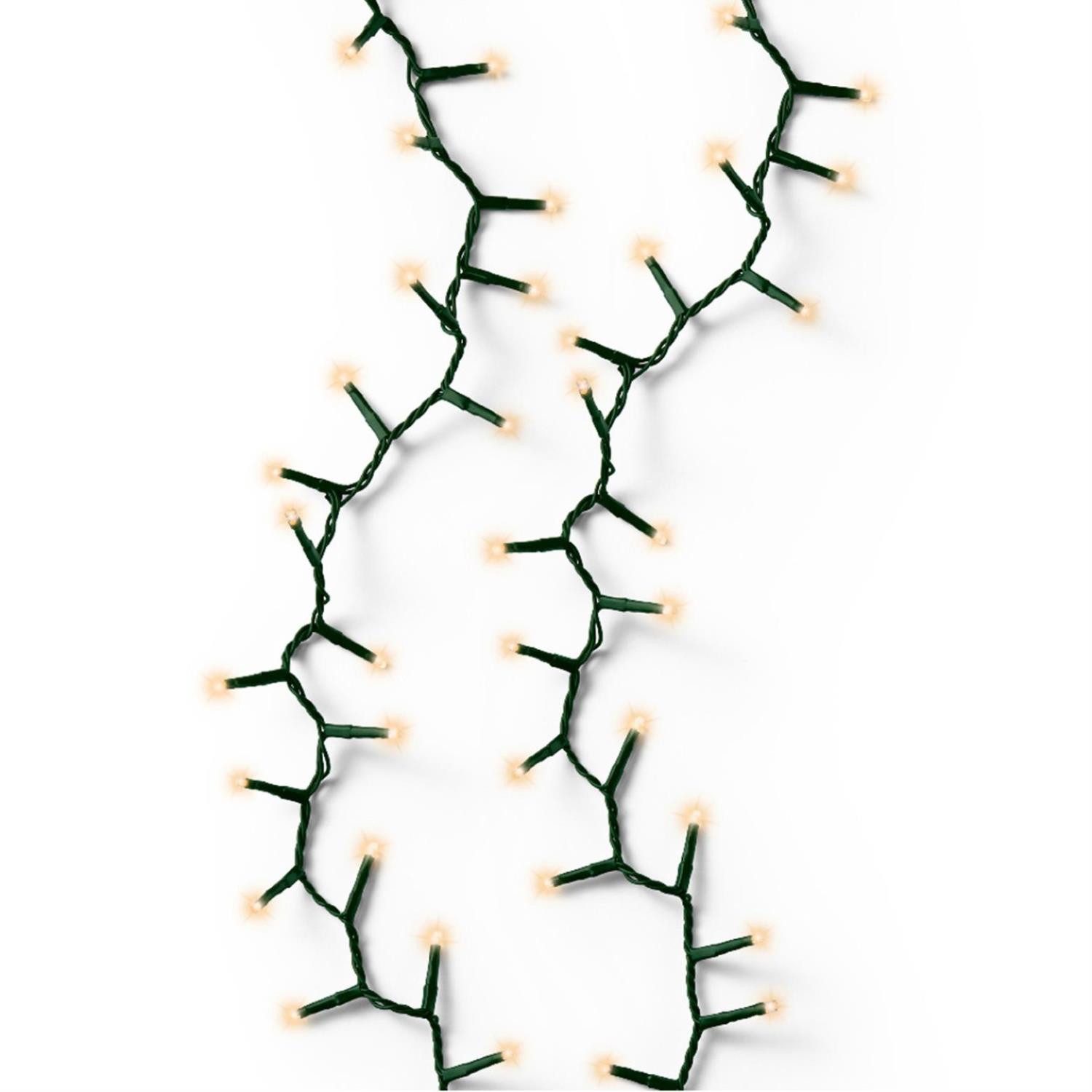 MARELIDA LED-Baummantel LED Lichterkette 1-2 GLOW 8 Stränge 880LED 2,4m Timer für Außen, 880-flammig