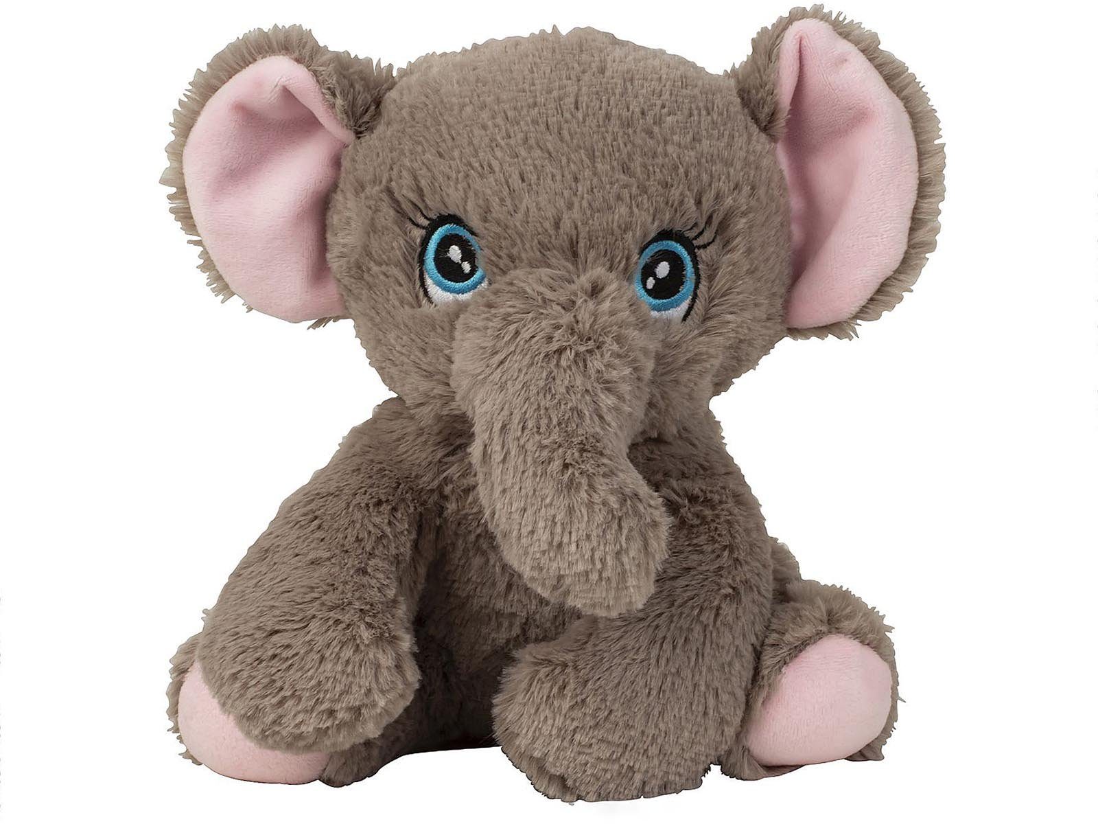 Kuscheltier 4271 Elefant mit hübschen Augen sitzend ca. 21cm Elefant (Stück, 1-St., 1)