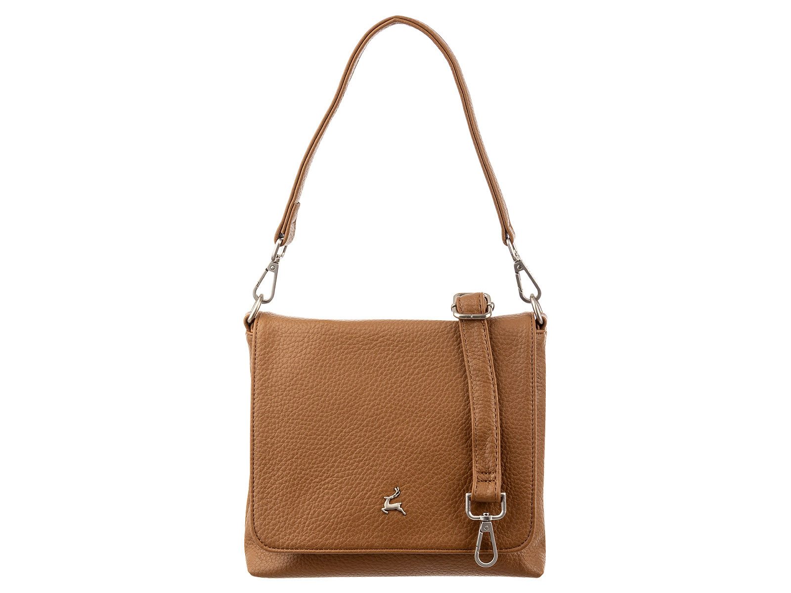Prato Umhängetasche S035-G genarptes PU Umhängetasche Handtasche (1-tlg)