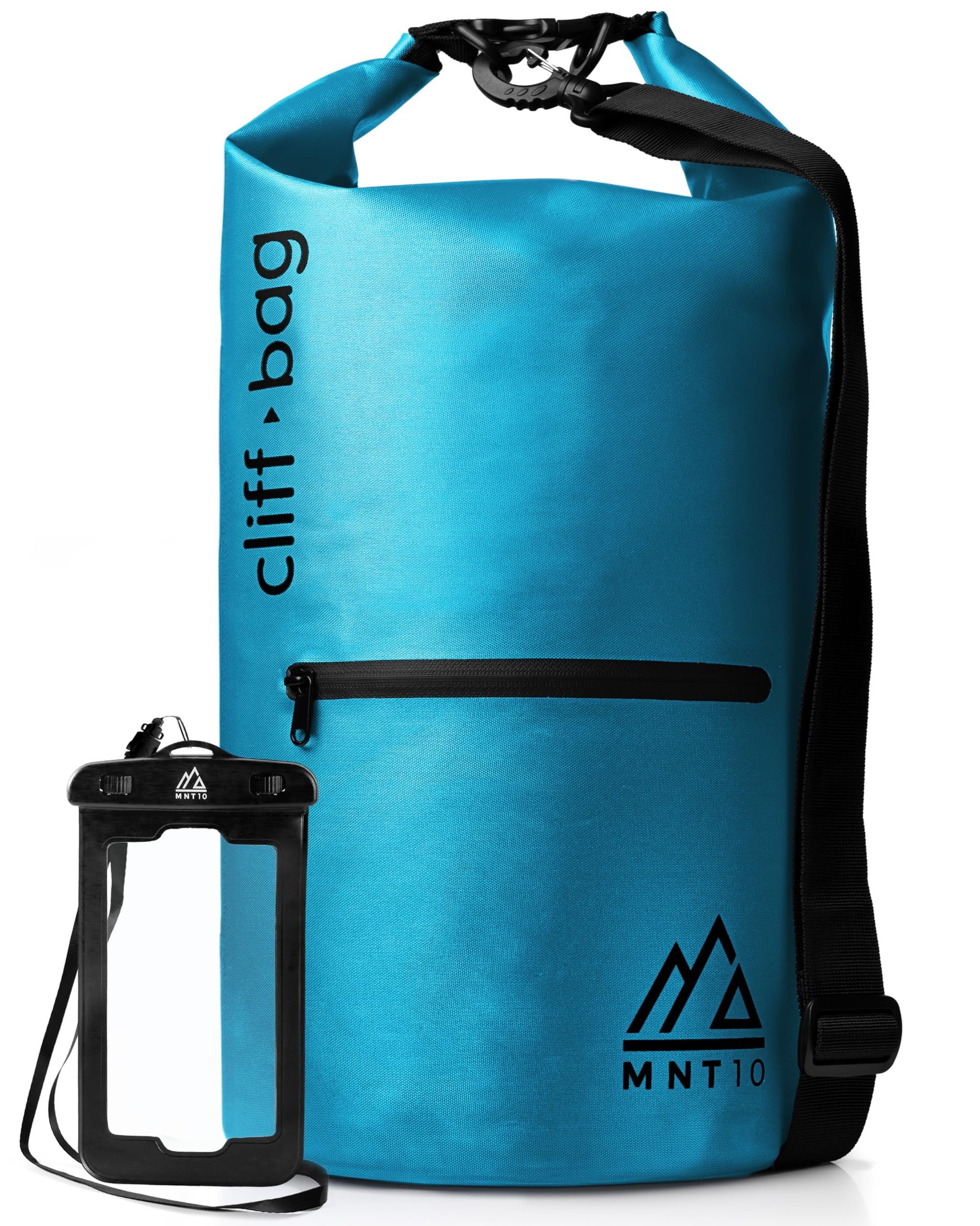 MNT10 Drybag MNT10 Dry Bag “Cliff-Bag” in 20L, 30L, 40L I Drybag Rucksack Light Blue