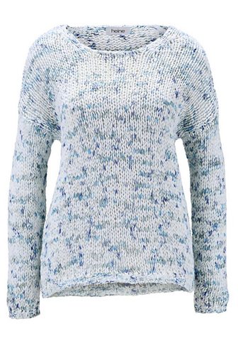 HEINE CASUAL пуловер с Multicolorgarn