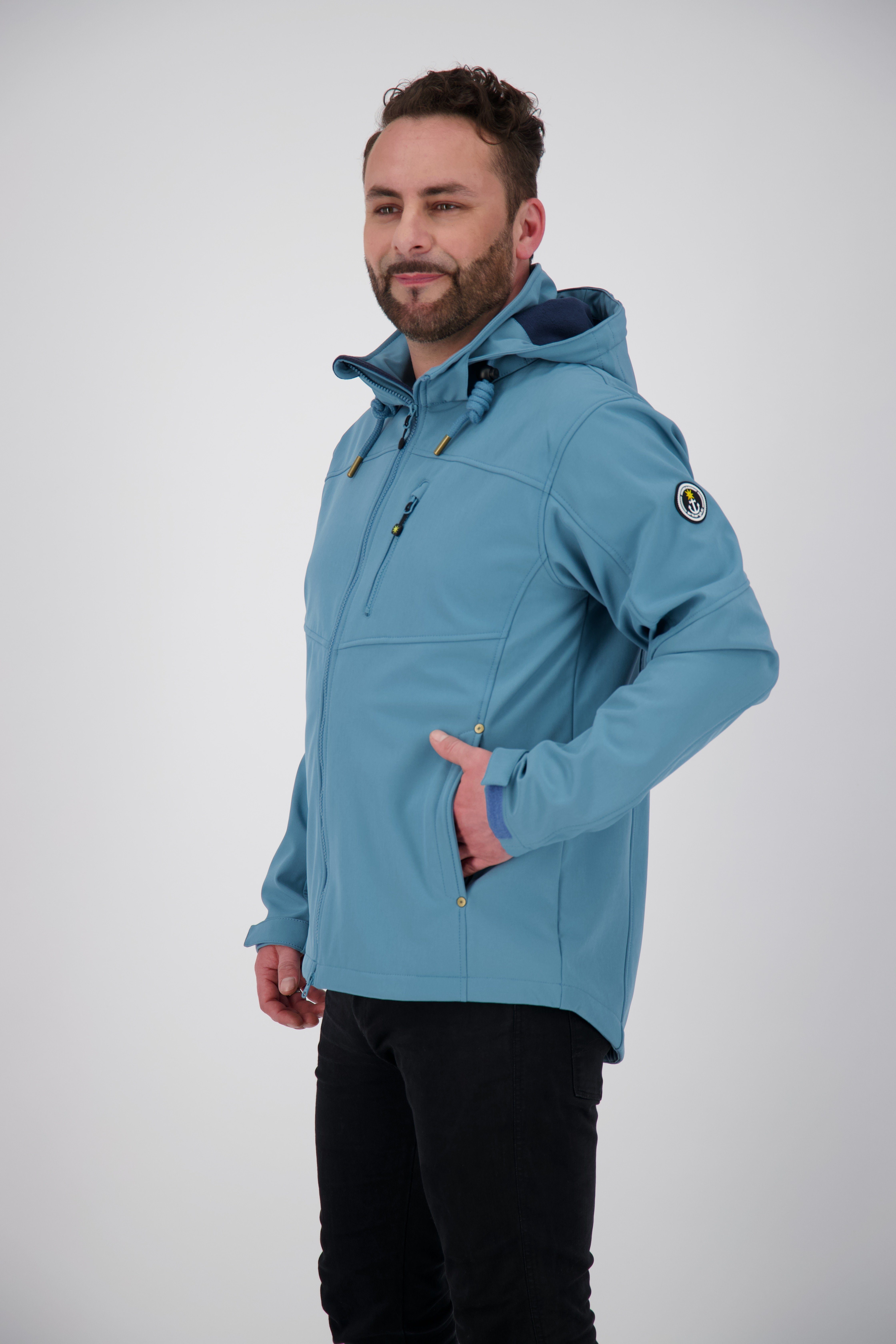 Active abnehmbarer CS mit DEPROC NEW Großen erhältlich, Größen auch in MEN II #ankerglutfreiheit Softshelljacke Kapuze Smoke