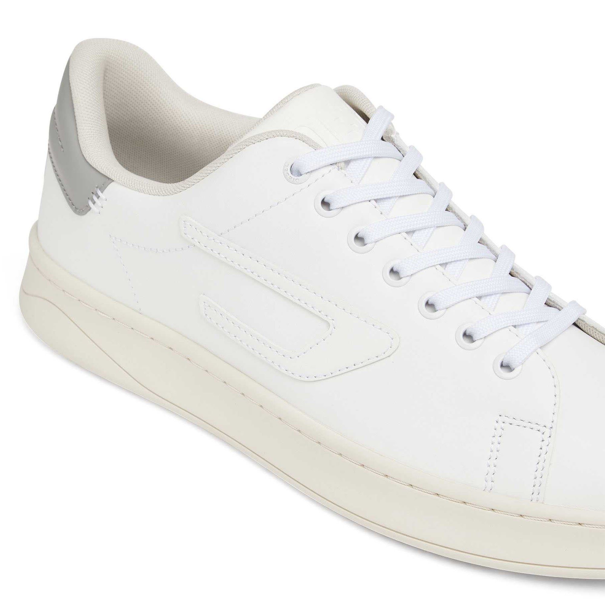 Diesel Herren Low Sneaker - Weiß/Grau S-ATHENE, Sneaker Schnür-Schuhe, Low