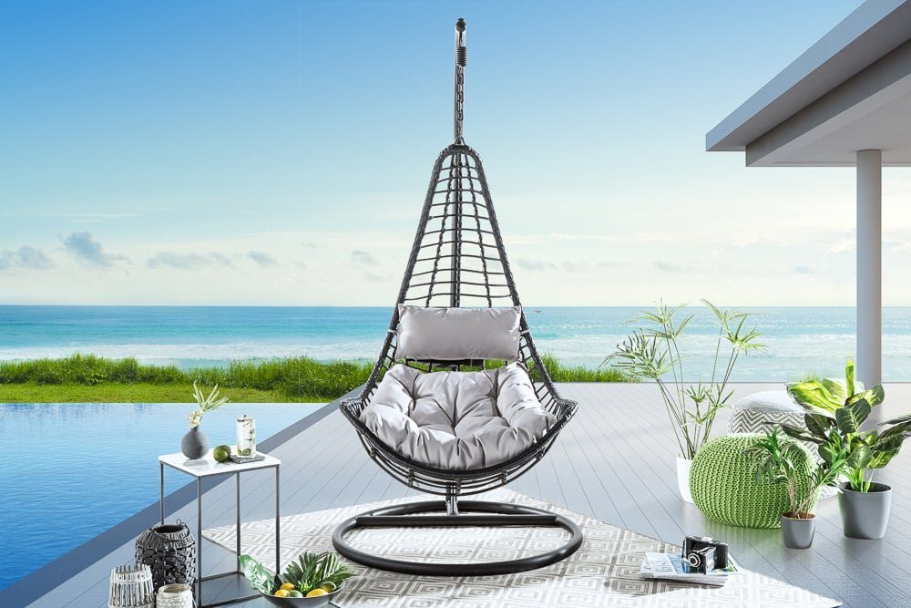 riess-ambiente Hängesessel LOFT WIDE grau / günstig online kaufen
