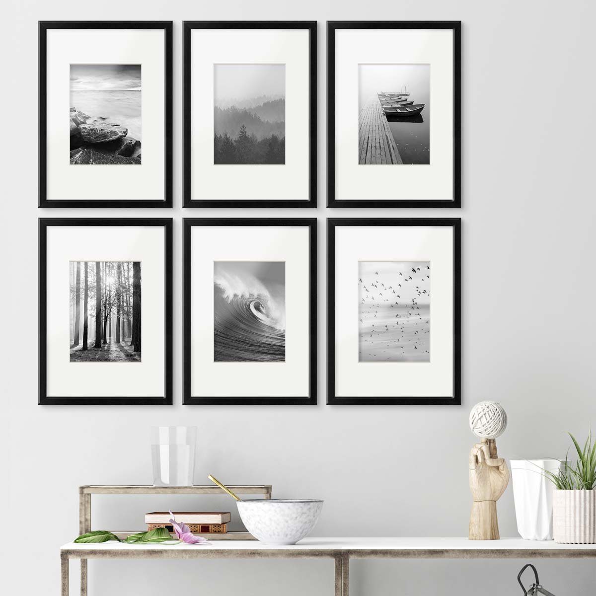 PHOTOLINI Bilderrahmen 6er Set 21x30 cm günstig online kaufen