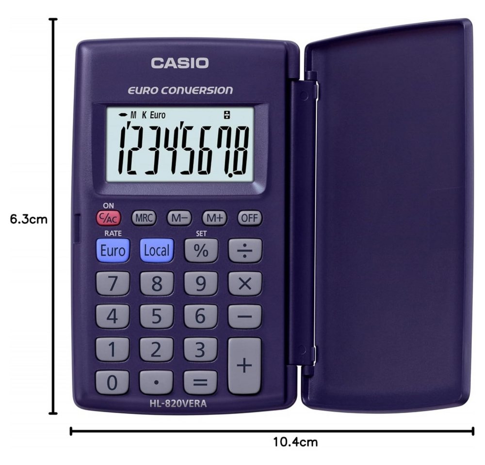 Thumbnail - CASIO Taschenrechner HL-820VERA - Taschenrechner - blau