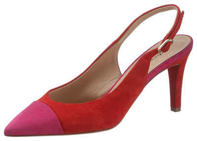 GUIDO MARIA KRETSCHMER Slingpumps mit kontrastreichen Details GUIDO MARIA KRETSCHMER Slingpumps mit kontrastreichen Details
